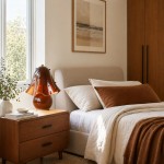 Catalina Modern Wavy Glass Petal Fazzo Table Lamp