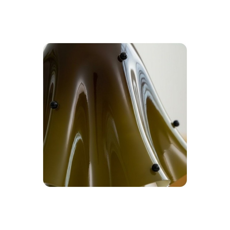 Catalina Modern Wavy Glass Petal Table Lamp