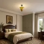 Catalina Contemporary Colored Glass Petal Ceiling Light