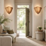 Finley Bohemian Woven Rattan Wall Sconce