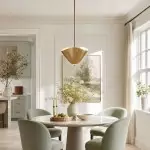 Franklin Modern Shell Glass Pendant