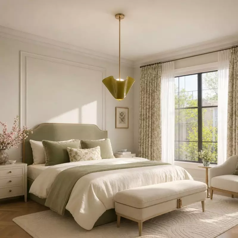 Franklin Modern Shell Glass Pendant