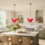 Franklin Modern Shell Glass Pendant