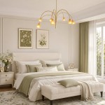 Fletcher Modern Colorful Floral Glass Chandelier