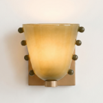 Darcy Art Deco Glass Wall Light