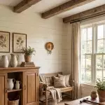 Irvin Antique Brass Shell  Candle Wall Sconce