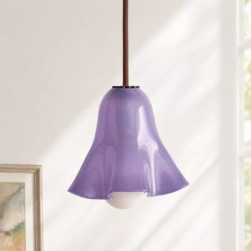 Graham Modern Shell Glass Pendant
