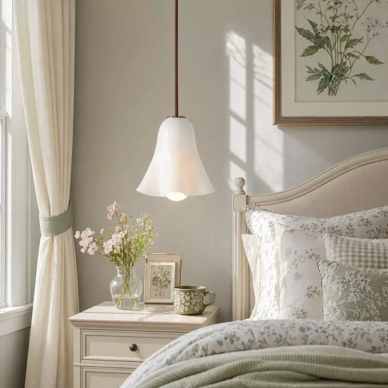 Graham Modern Shell Glass Pendant