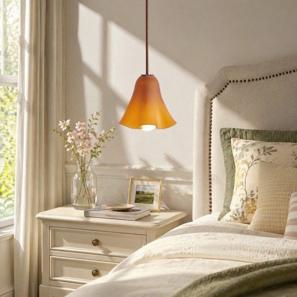 Graham Modern Shell Glass Fazzo Pendant
