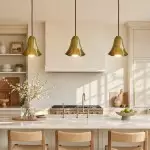 Graham Modern Shell Glass Pendant