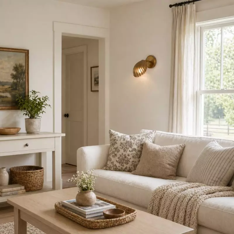 Jericho Antique Brass Adjustable Shell Wall Sconce