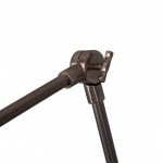 Galilea Industrial Brass Adjustable Wall Lamp