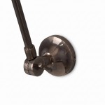 Galilea Industrial Brass Adjustable Wall Lamp