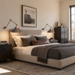Galilea Industrial Brass Adjustable Wall Lamp