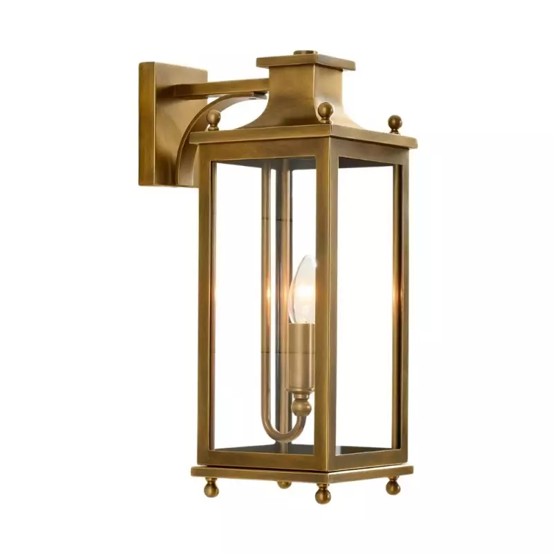 Harlan Industrial Metal Outdoor Wall Sconce
