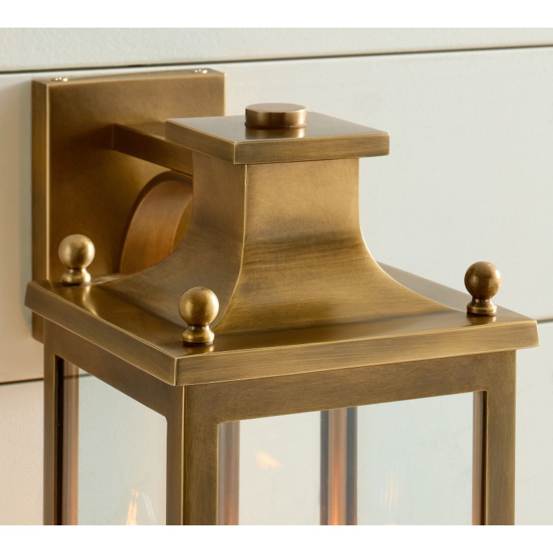 Harlan Industrial Metal Outdoor Wall Sconce