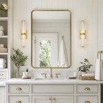 Saelin Modern LED Tube Glass Wall Sconce