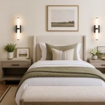 Saelin Modern LED Tube Glass Wall Sconce