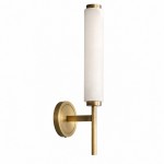 Ozora Candle Alabaster Sconce