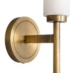 Ozora Candle Alabaster Sconce