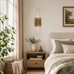 Zinnia Glass Tube Double Wall Mounted Light