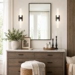 Zinnia Glass Tube Double Wall Mounted Light