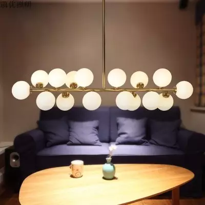 Opal Glass Ball Chandelier Opal Glass Ball Chandelier
