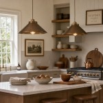 Galilea Retro Antique Brass Cone Shade Pendant Light