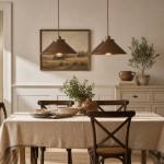 Galilea Retro Antique Brass Cone Shade Pendant Light