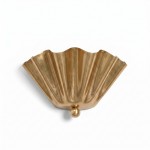 Imara Antique Brass Flower Wall Sconce