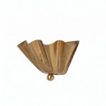 Imara Antique Brass Flower Wall Sconce