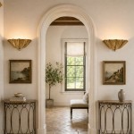 Imara Antique Brass Flower Wall Sconce