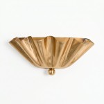 Imara Antique Brass Flower Wall Sconce