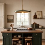 Adley Mid-Century Brass Disc Pendant Light