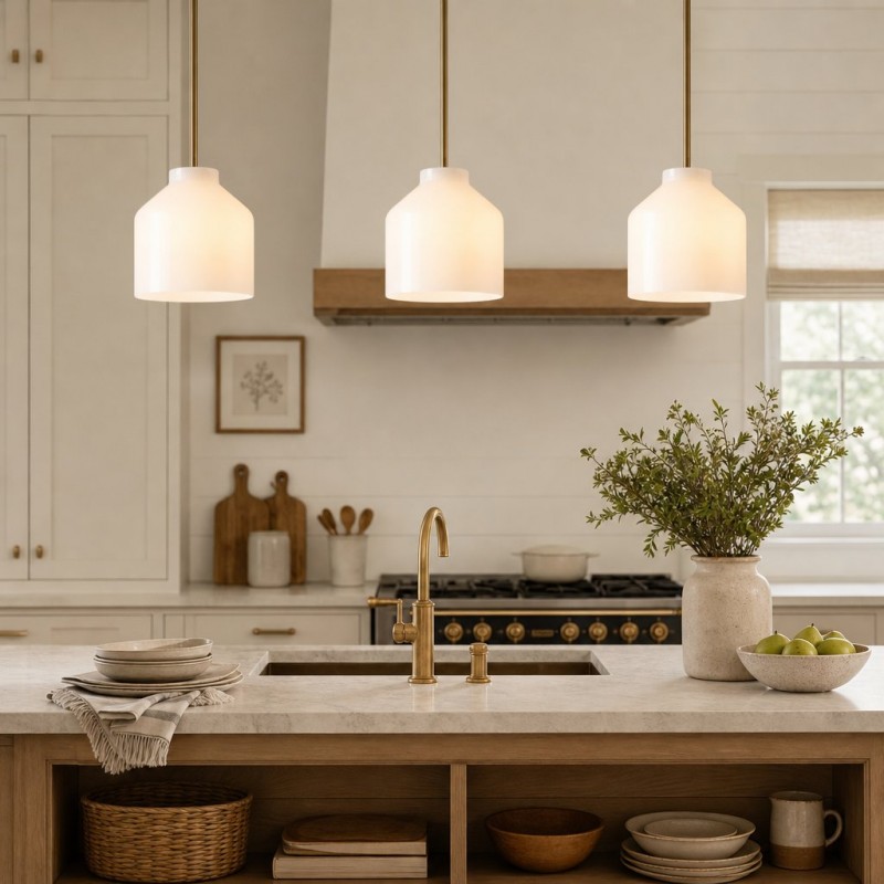 Kylee Nordic Morandi Multi-Color Cylinder Pendant Light