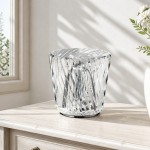 Faelith Modern Crystal Glass Faceted Table Lamp