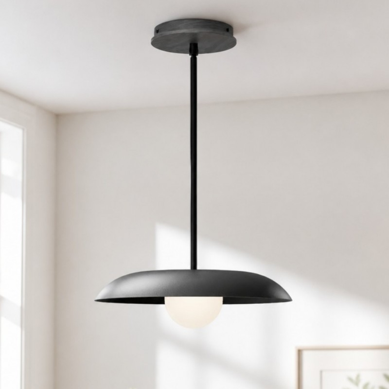 Eiralys Industrial Metal Dome Pendant Light