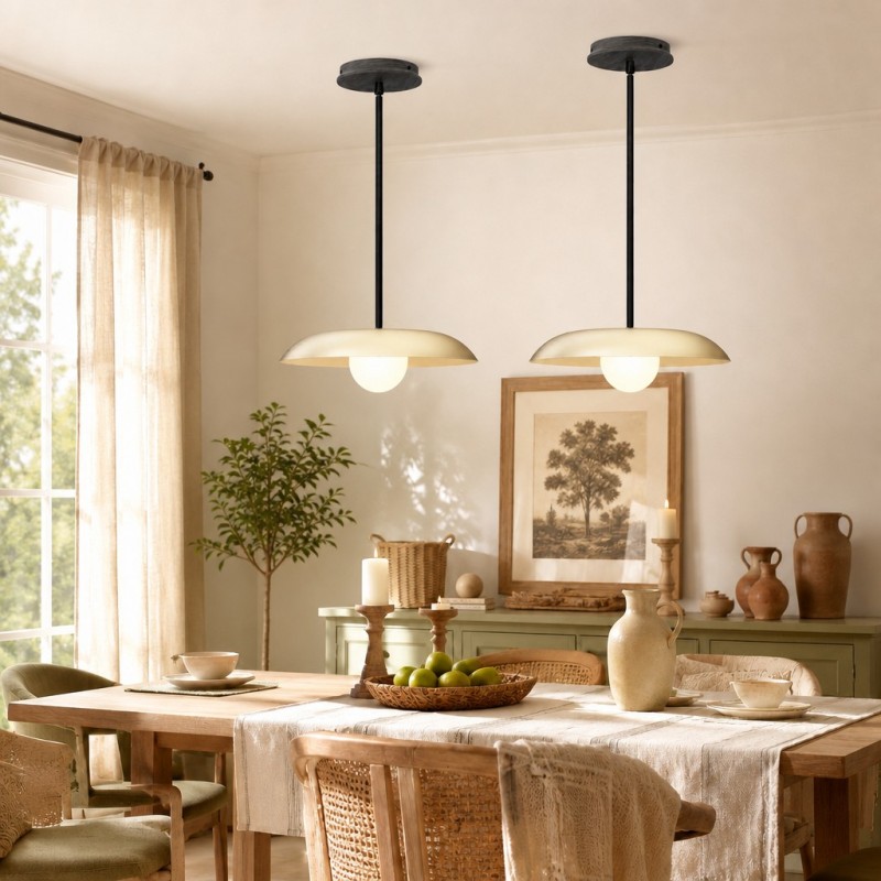 Eiralys Industrial Metal Dome Pendant Light