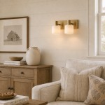 Ianto Modern Brass Cylinder Porcelain Wall Sconce