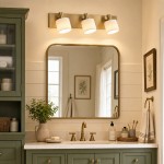 Ianto Modern Brass Cylinder Porcelain Wall Sconce