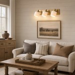 Ianto Modern Brass Cylinder Porcelain Wall Sconce
