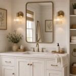 Caris Modern Brass Cylinder Glass Wall Sconce