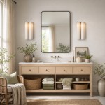 Giulia Minimalist LED Double Tube Glass Wall Light