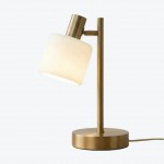 Aura Contemporary Adjustable Porcelain Table Lamp