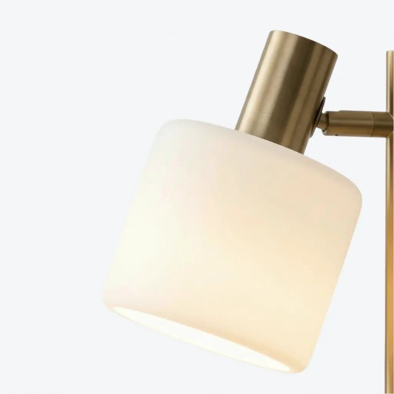 Aura Contemporary Adjustable Porcelain Table Lamp