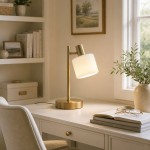 Ianto Modern Adjustable Porcelain Table Lamp