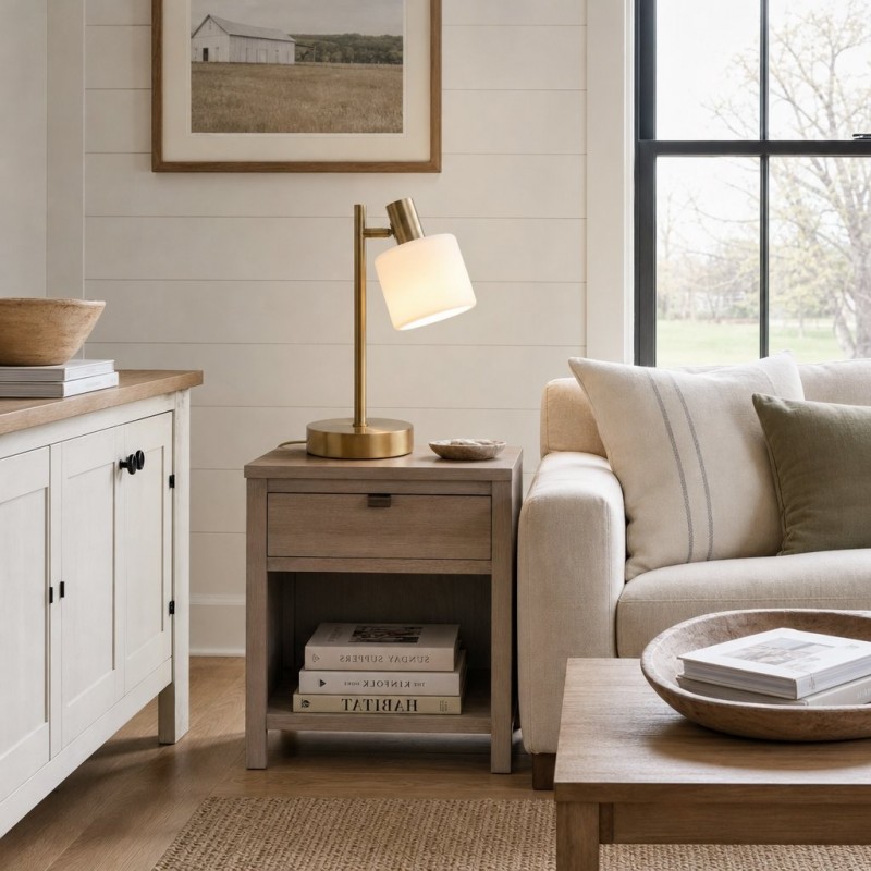 Ianto Modern Adjustable Porcelain Table Lamp