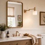 Ianto Modern Brass Swing Arm Porcelain Wall Sconce