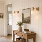 Ianto Modern Brass Swing Arm Porcelain Wall Sconce