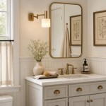 Aura Elegant Brass Swing Arm Porcelain Wall Sconce
